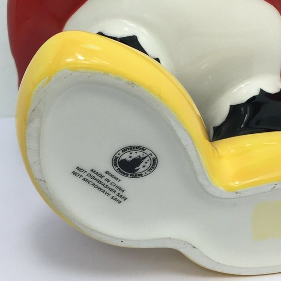 Disney Parks 3D Minnie Mouse Coffee Mug Cup Figural Polka Dot Skirt Legs Feet - Picture 9 of 12